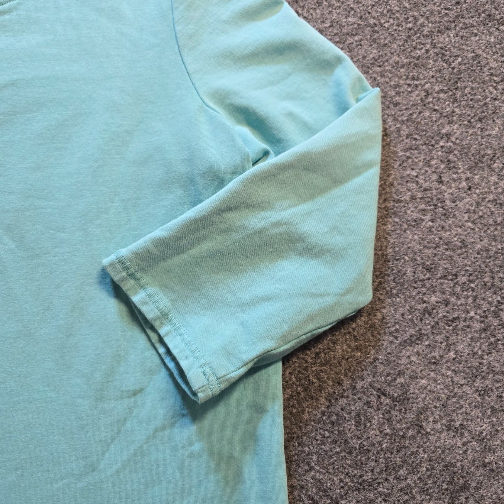 Alife Focus Casual Life Top Shirt Womens Medium Green 3/4 Sleeve Pocket Stretch Casual Size M / US 6-8 / IT 42-44 - 3 Thumbnail