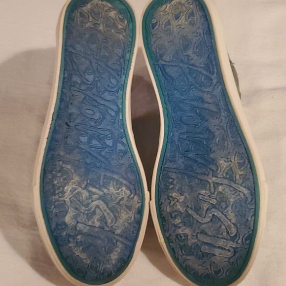 Designer Blowfish Malibu Marley Army Green Canvas Sz. 7 Sneakers Size US 7 / IT 37 - 6 Thumbnail