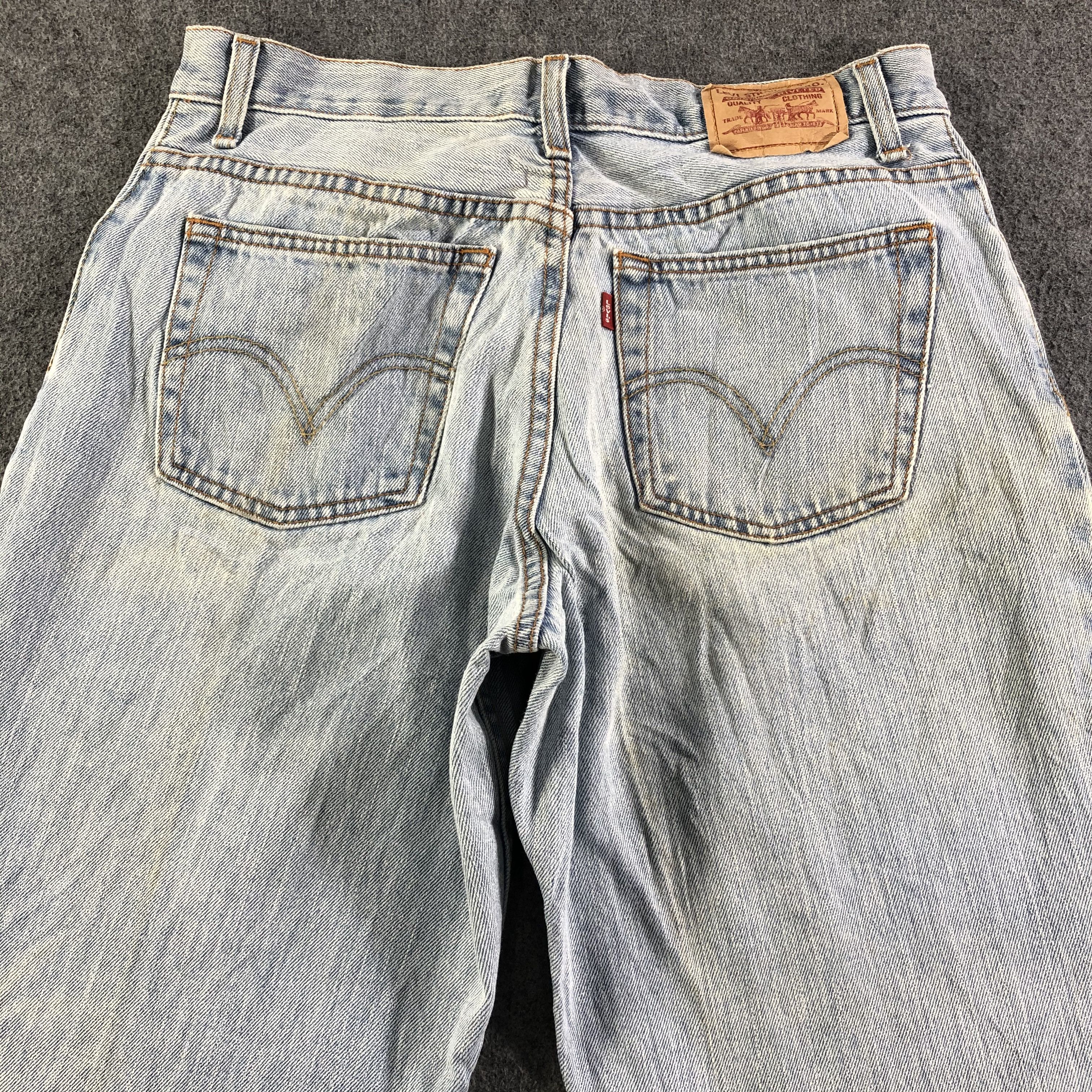 Levi's Vintage Blue Wash Levis 550 Jeans-J3006 Size US 32 / EU 48 - 4 Thumbnail