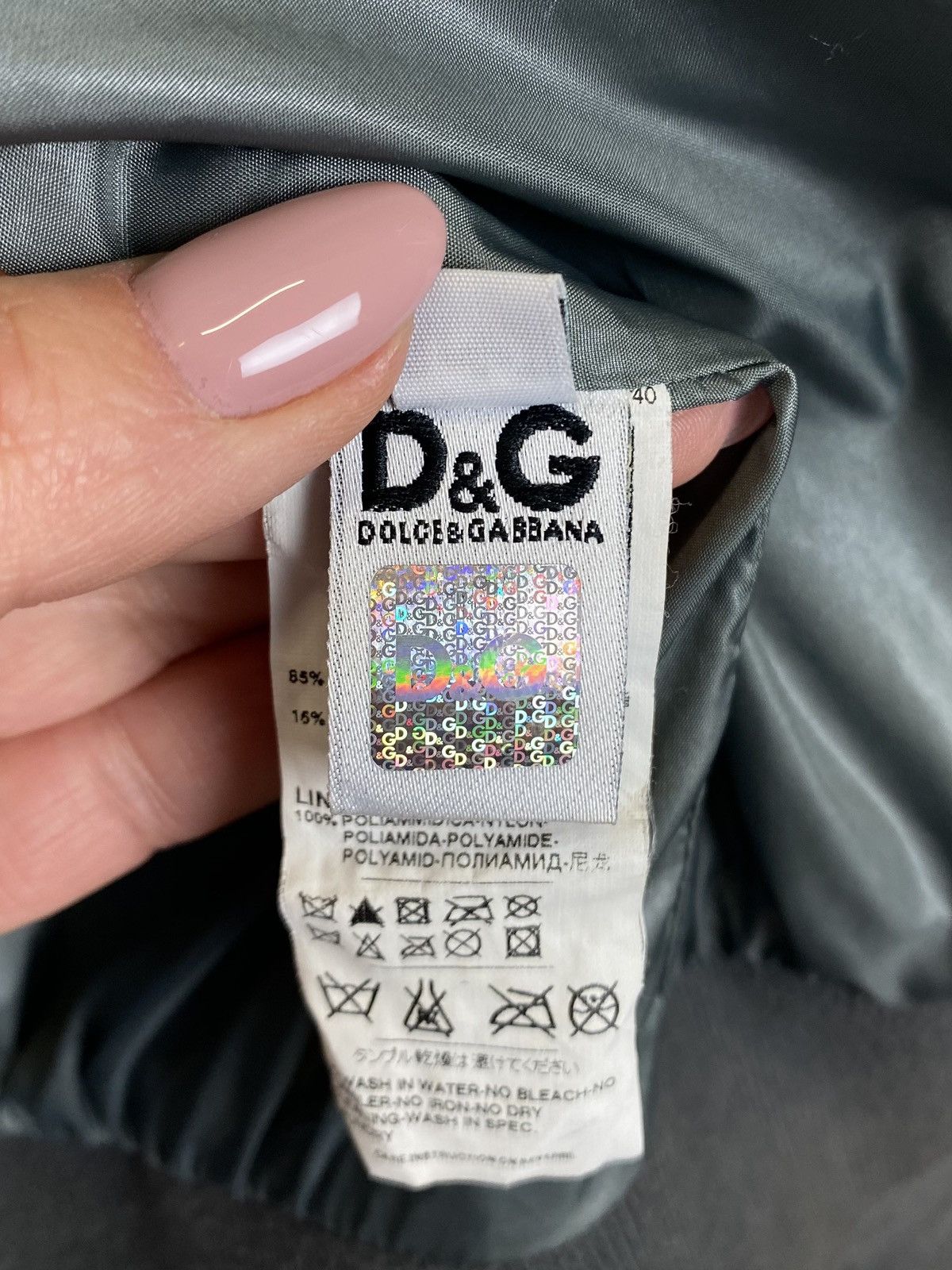 Dolce & Gabbana Vintage Dolce & Gabbana Avant Garde Y2K Jacket Multi Pocket Size US L / EU 52-54 / 3 - 12 Thumbnail
