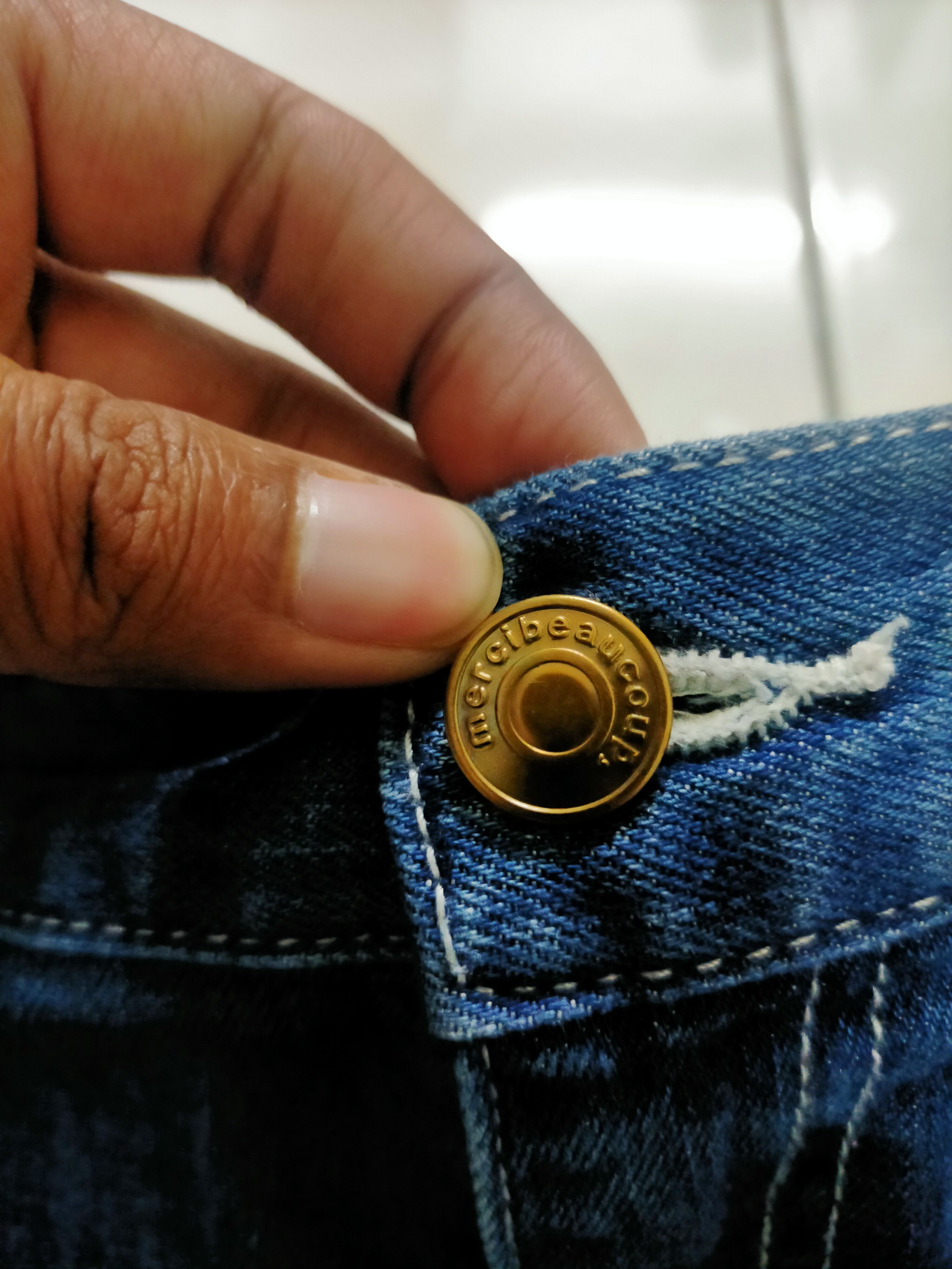 Issey Miyake × mercibeaucoup Issey Miyake Mercibeaucoup Denim Pants Size US 31 - 7 Thumbnail