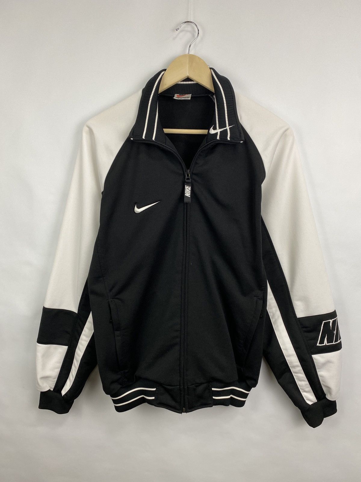 Nike 🇺🇸 Vintage 90s Nike Zip Hoodie Rare Retro Hype Y2K Size US S / EU 44-46 / 1 - 2 Thumbnail
