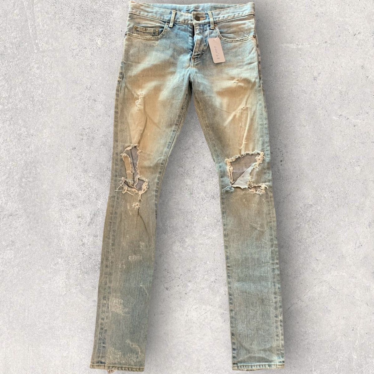 Saint Laurent Paris SS14 Re-Issue Knee Blow By Hedi Slimane Size US 28 / EU 44 - 2 Thumbnail
