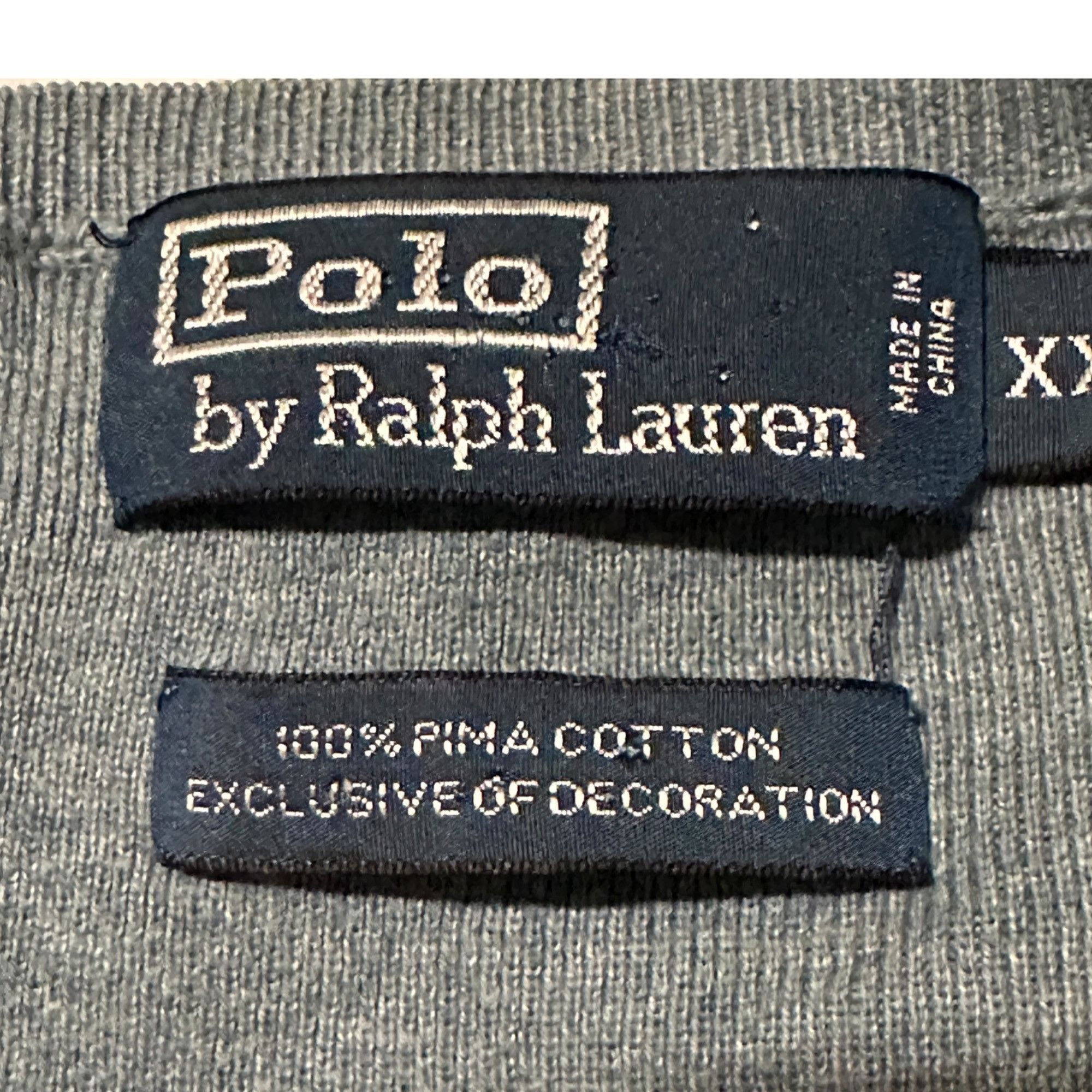 Ralph Lauren Polo By Ralph Lauren Mens Blue Grey V-Neck Sweater Size XL 1 Size US XL / EU 56 / 4 - 2 Thumbnail