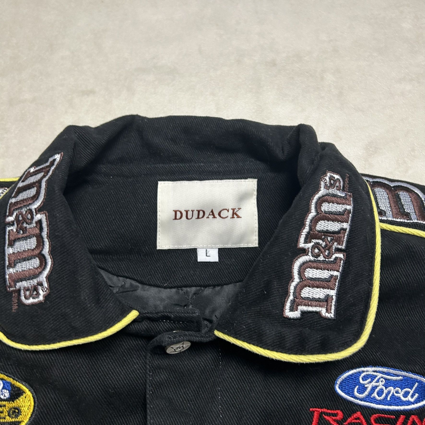 Racing × Vintage Vintage Dudack M&Ms Racing Jacket | Grailed