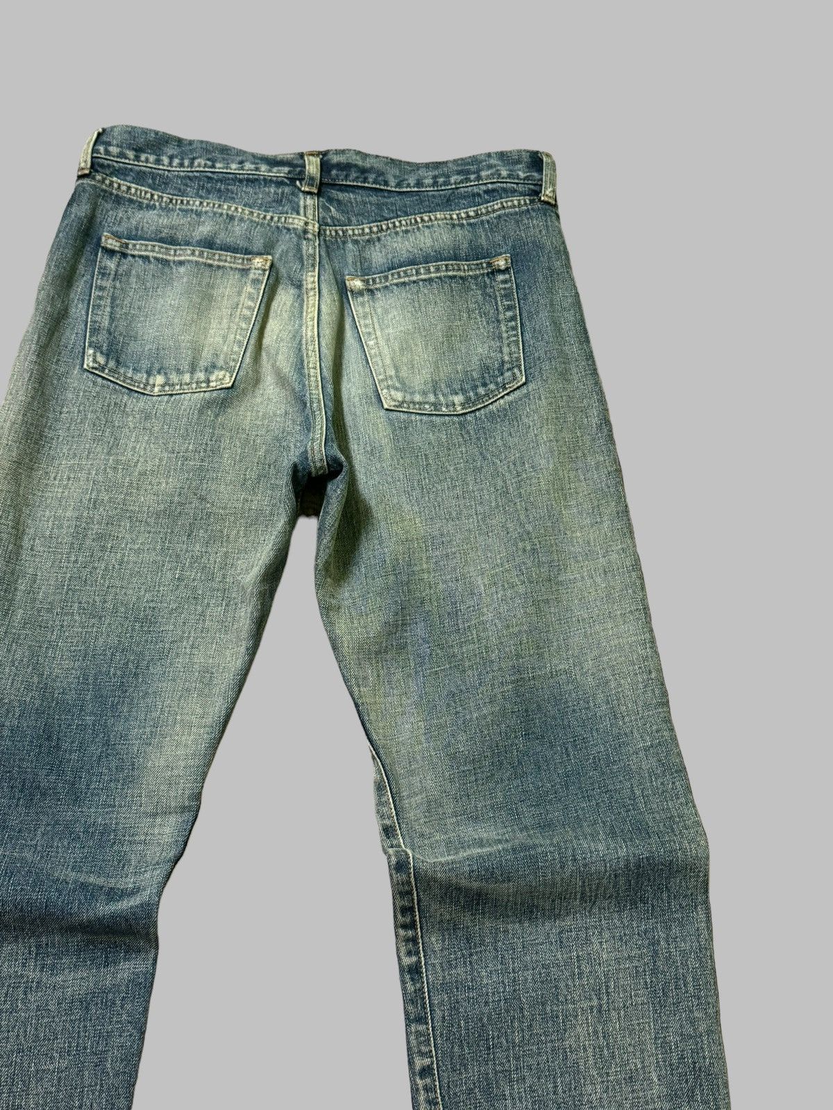 Saint Laurent Paris SAINT LAURENT PARIS D16 MUDDY WASH DISTRESSED DENIM JEAN Size US 31 - 12 Thumbnail