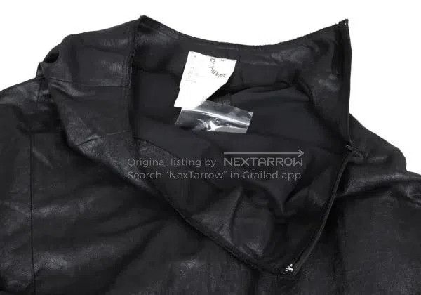 Comme des Garcons Comme Des Garcons size M Black vintage design half skirt Size 23" - 5 Thumbnail