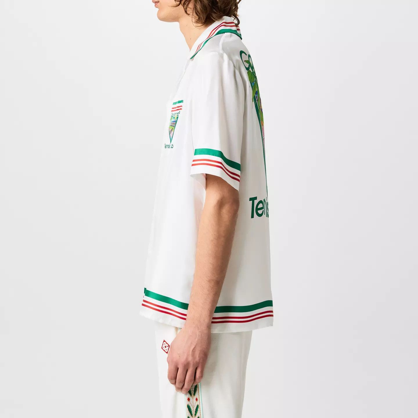 Casablanca o1g2r1mq0426 Tennis Club Bowling Shirt in Multicolor Size US S / EU 44-46 / 1 - 6 Thumbnail