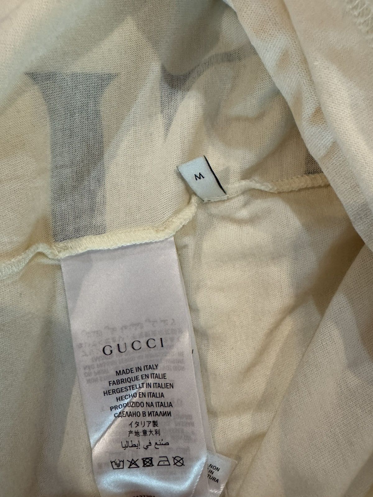 Gucci Gucci Oversized T Shirt Womens M Cotton Sun-kissed GG Size M / US 6-8 / IT 42-44 - 4 Thumbnail