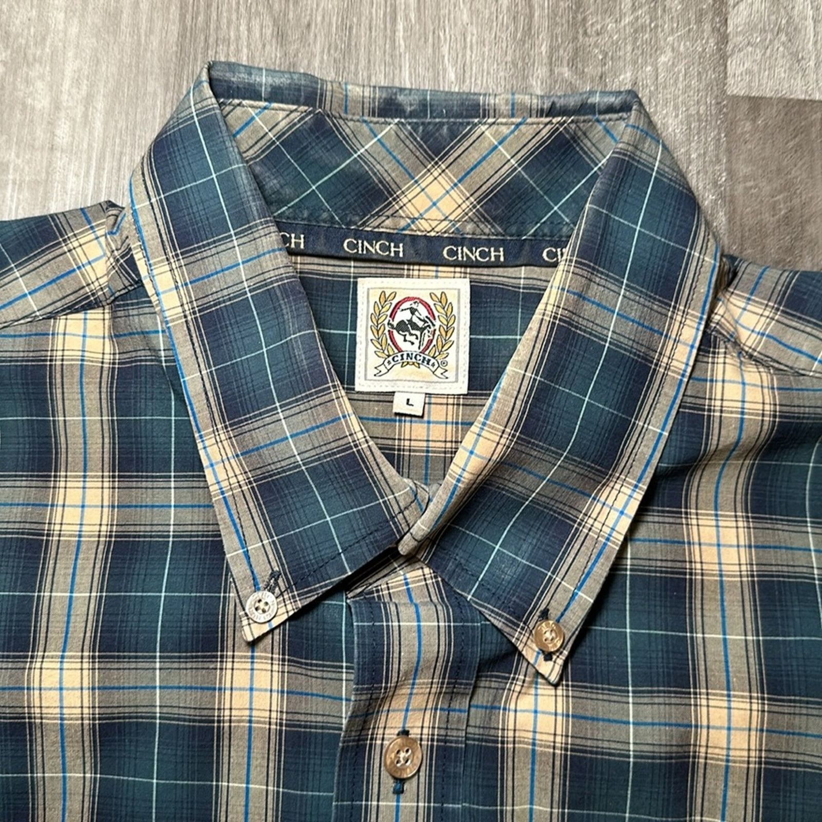 CINCH Cinch Western Long Sleeve Button Down - Large Size US L / EU 52-54 / 3 - 6 Thumbnail