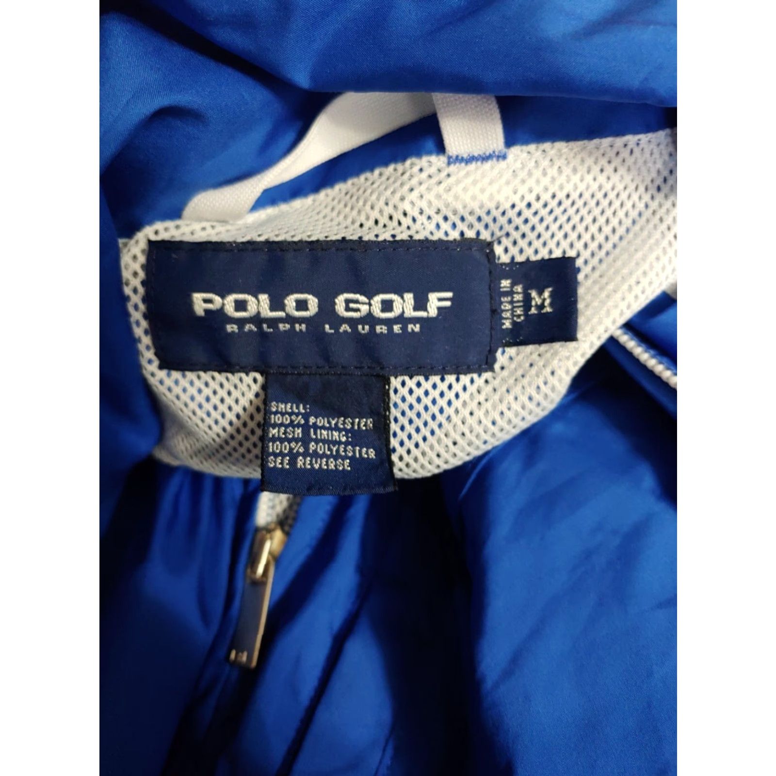 Ralph Lauren Polo Golf Ralph Lauren Jacket Vest Mens M Blue Zipup Pockets Removable Sleeves Size US M / EU 48-50 / 2 - 3 Thumbnail