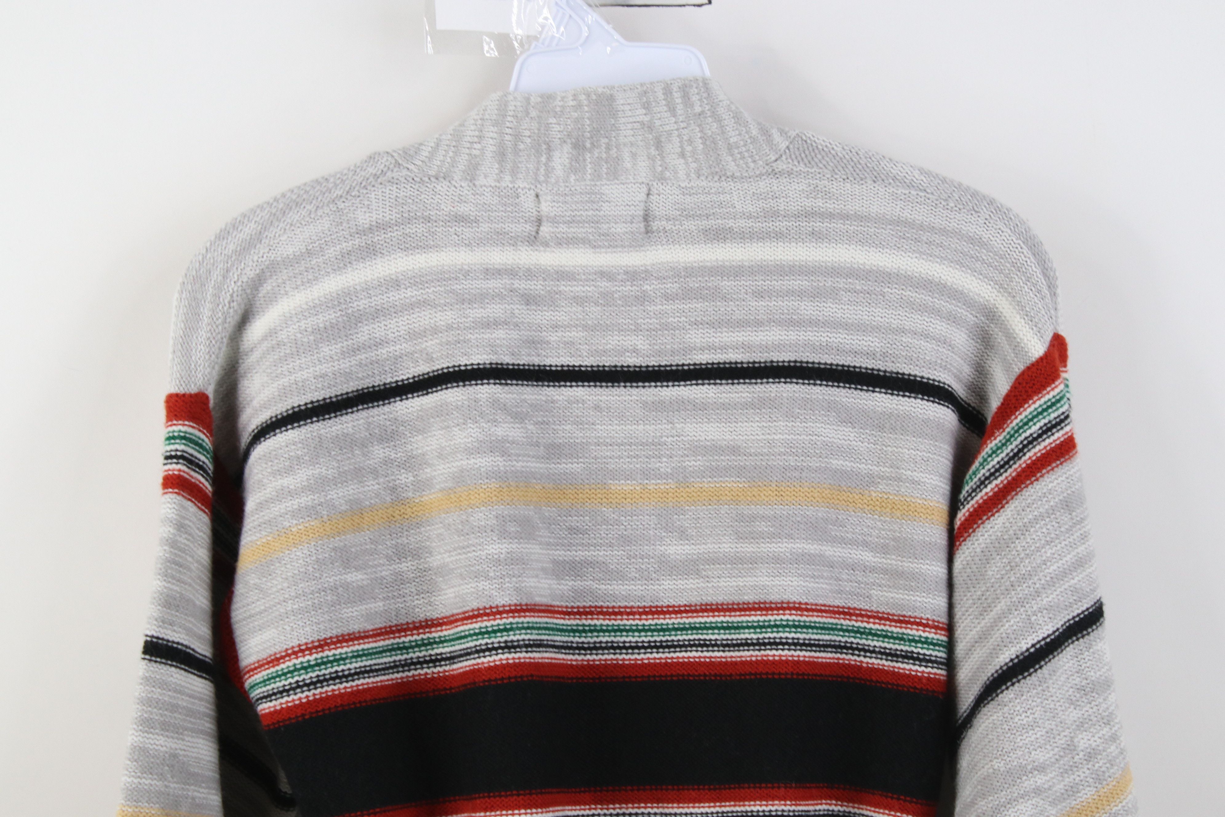 Vintage Vintage 70s Boho Chic Belted Flared Sleeve Cardigan Sweater Size M / US 6-8 / IT 42-44 - 14 Thumbnail