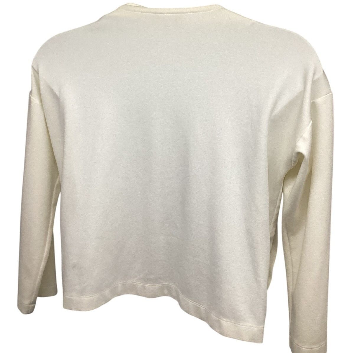 Eileen Fisher Eileen Fisher Beige Zip Short Jacket M Pockets Stretch USA Size M / US 6-8 / IT 42-44 - 2 Thumbnail