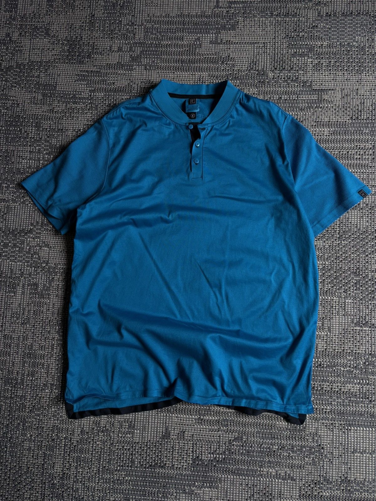 Nike Nike Court Roger Federer "RF" Advantage Polo Shirt Blue XL Size US XL / EU 56 / 4 - 1 Thumbnail