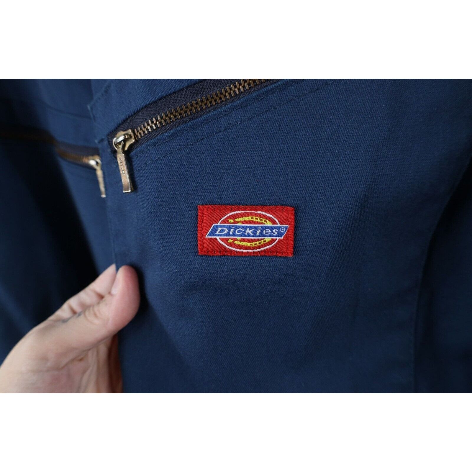 Dickies × Vintage Vintage 90s Dickies Faded Wide Leg Workwear Coveralls Size US XL / EU 56 / 4 - 6 Thumbnail