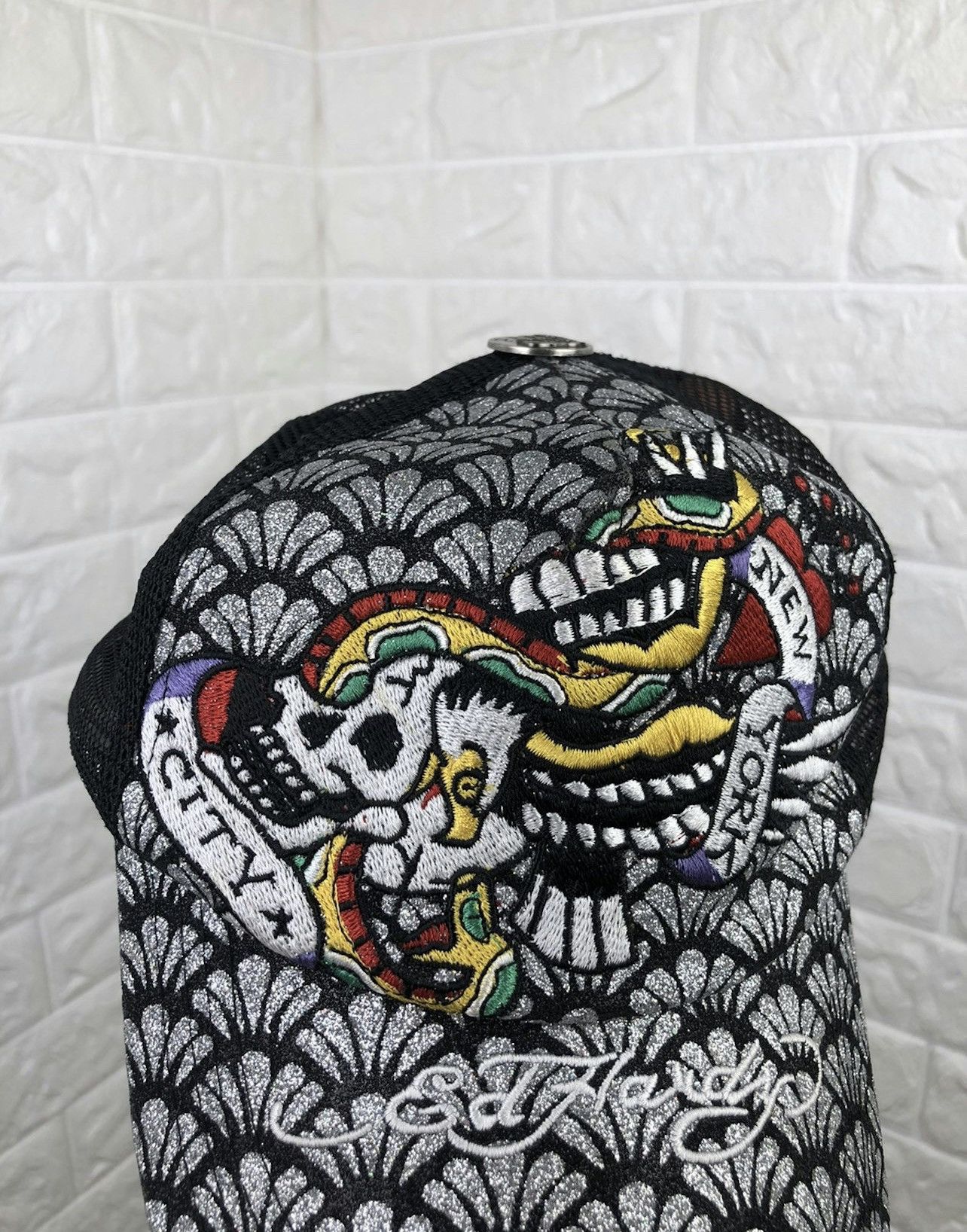 Ed Hardy Vintage Ed Hardy Cap Y2K Size ONE SIZE - 4 Thumbnail
