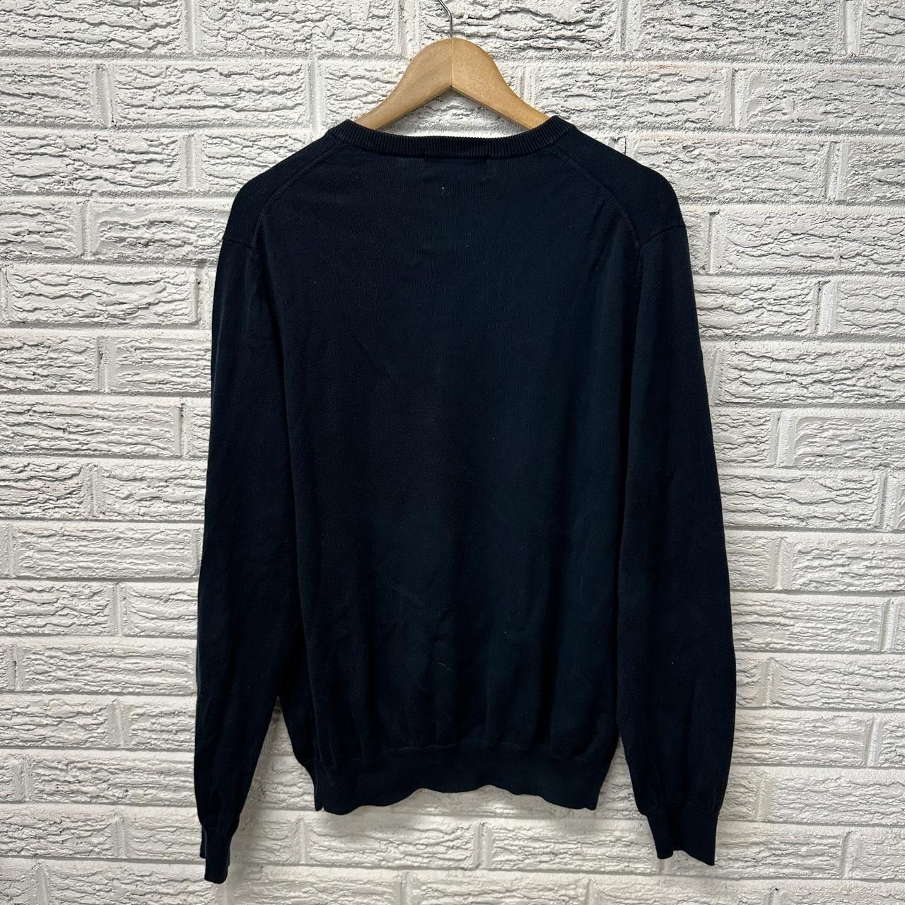 Brooks Brothers Brooks Brothers Supima Cotton V-Neck Sweater Large Size US L / EU 52-54 / 3 - 3 Thumbnail
