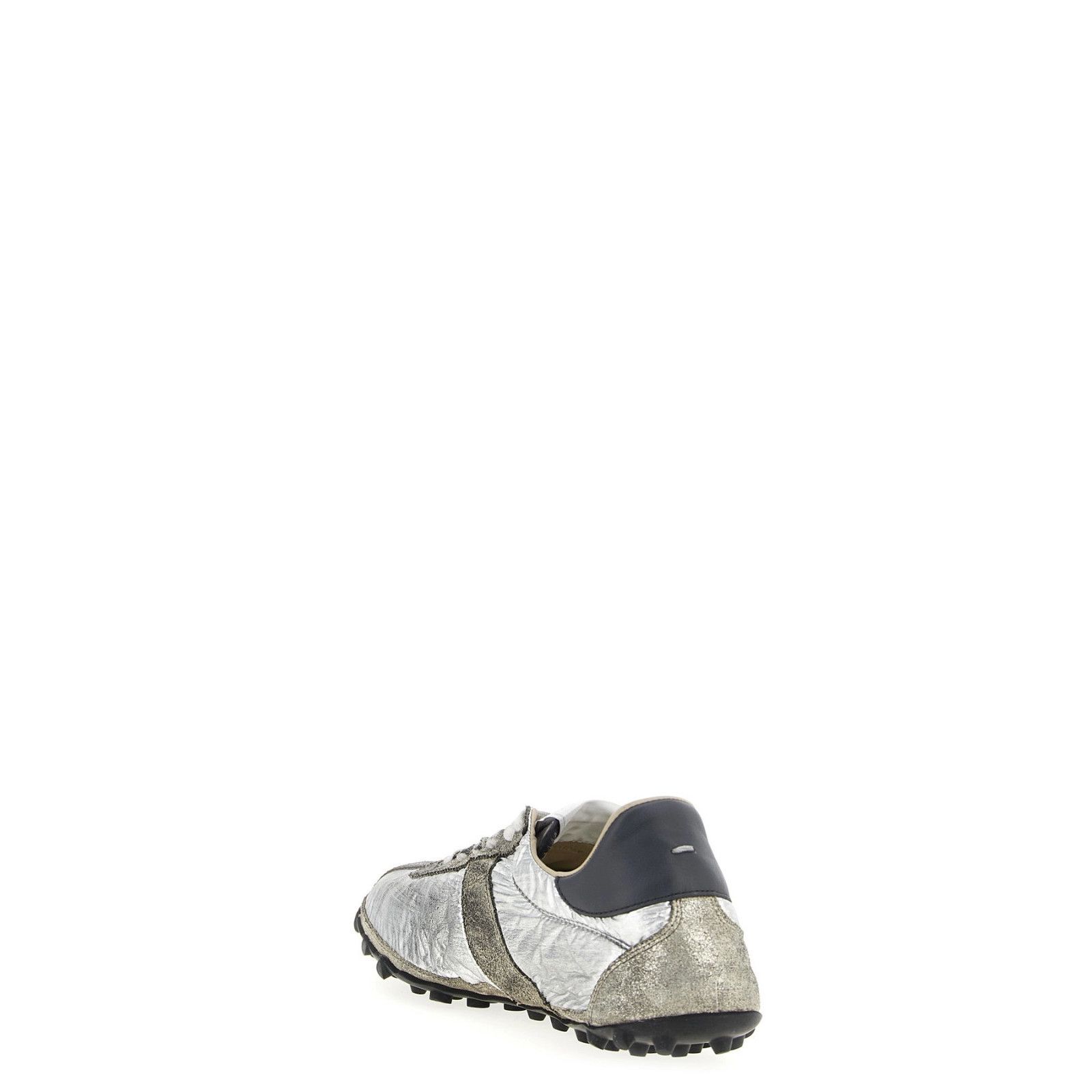 Maison Margiela MAISON MARGIELA Sprinters Silver Sneakers New & Authentic (M Size US 12 / EU 45 - 3 Thumbnail