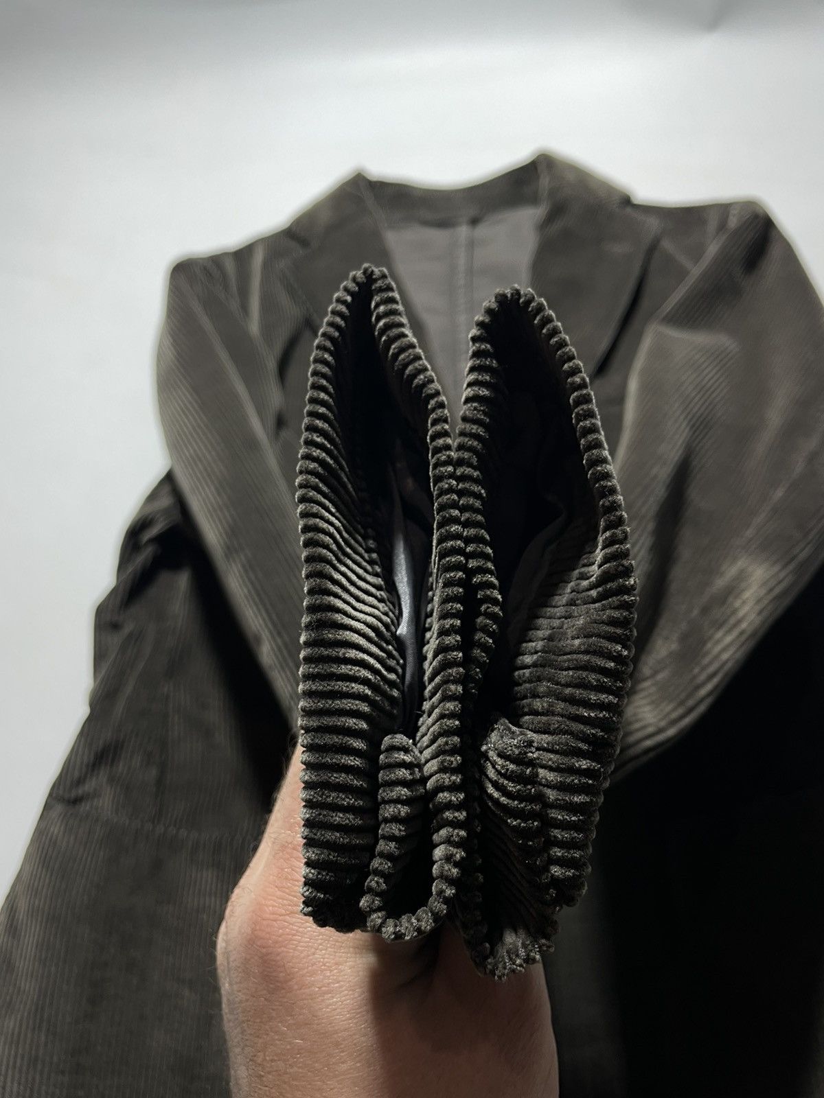 L.B.M. 1911 L.B.M. 1911 Slim Fit Corduroy Blazer Size 46S - 9 Thumbnail