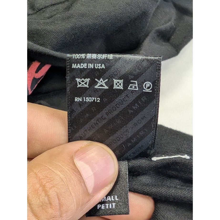 Amiri o1rshd1 Everything T-Shirt in Black / Red Size US S / EU 44-46 / 1 - 21 Thumbnail