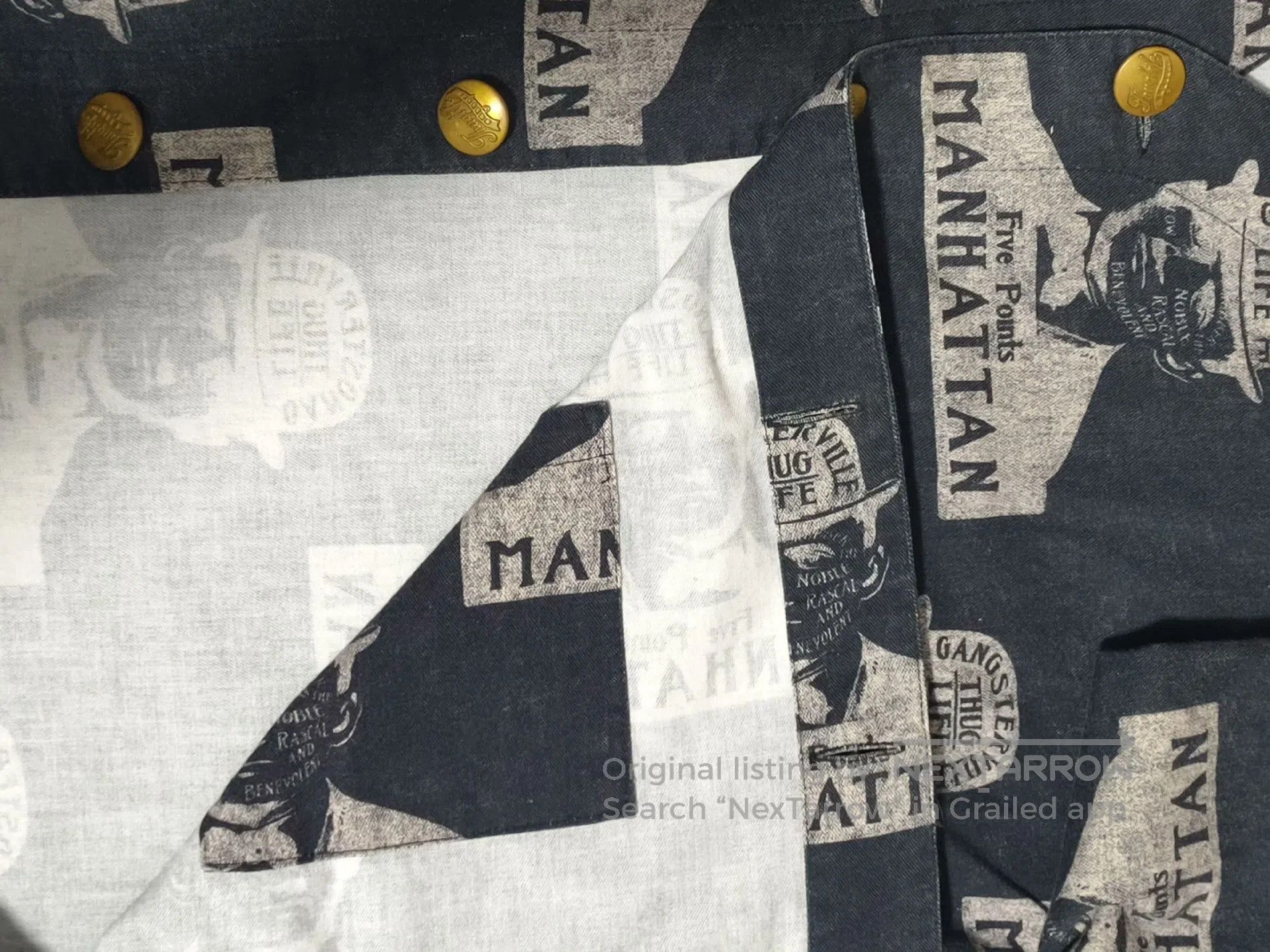 Other Gangsterville Retro Yuppie Top. Size US M / EU 48-50 / 2 - 6 Thumbnail