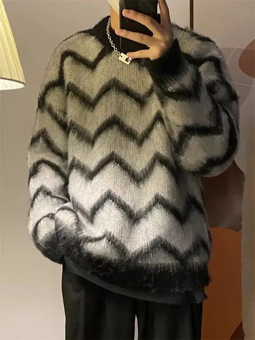 Japanese Brand Vintage harajuku style sweater Size US L / EU 52-54 / 3 - 4 Thumbnail