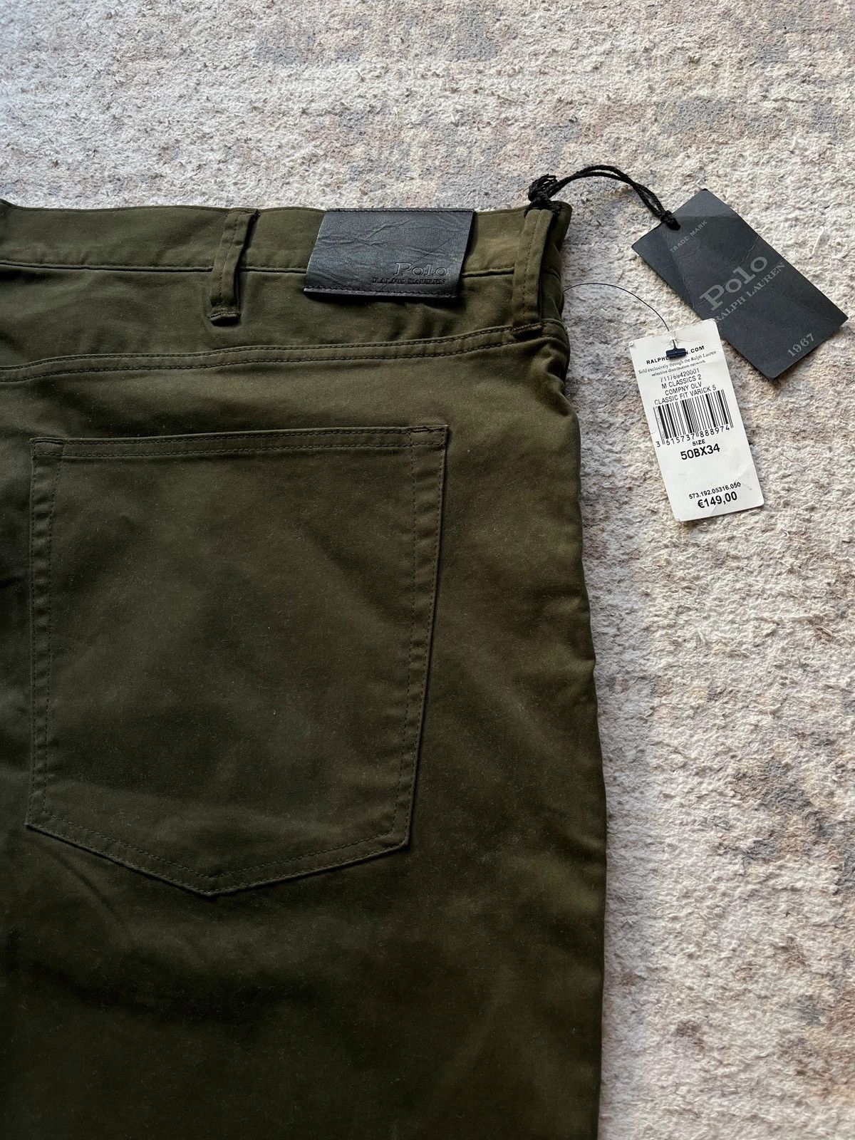 Polo Ralph Lauren Polo Ralph Lauren Big & Tall Sz 50B x34 Khaki Chinos Pants Size US 44 / EU 60 - 15 Thumbnail