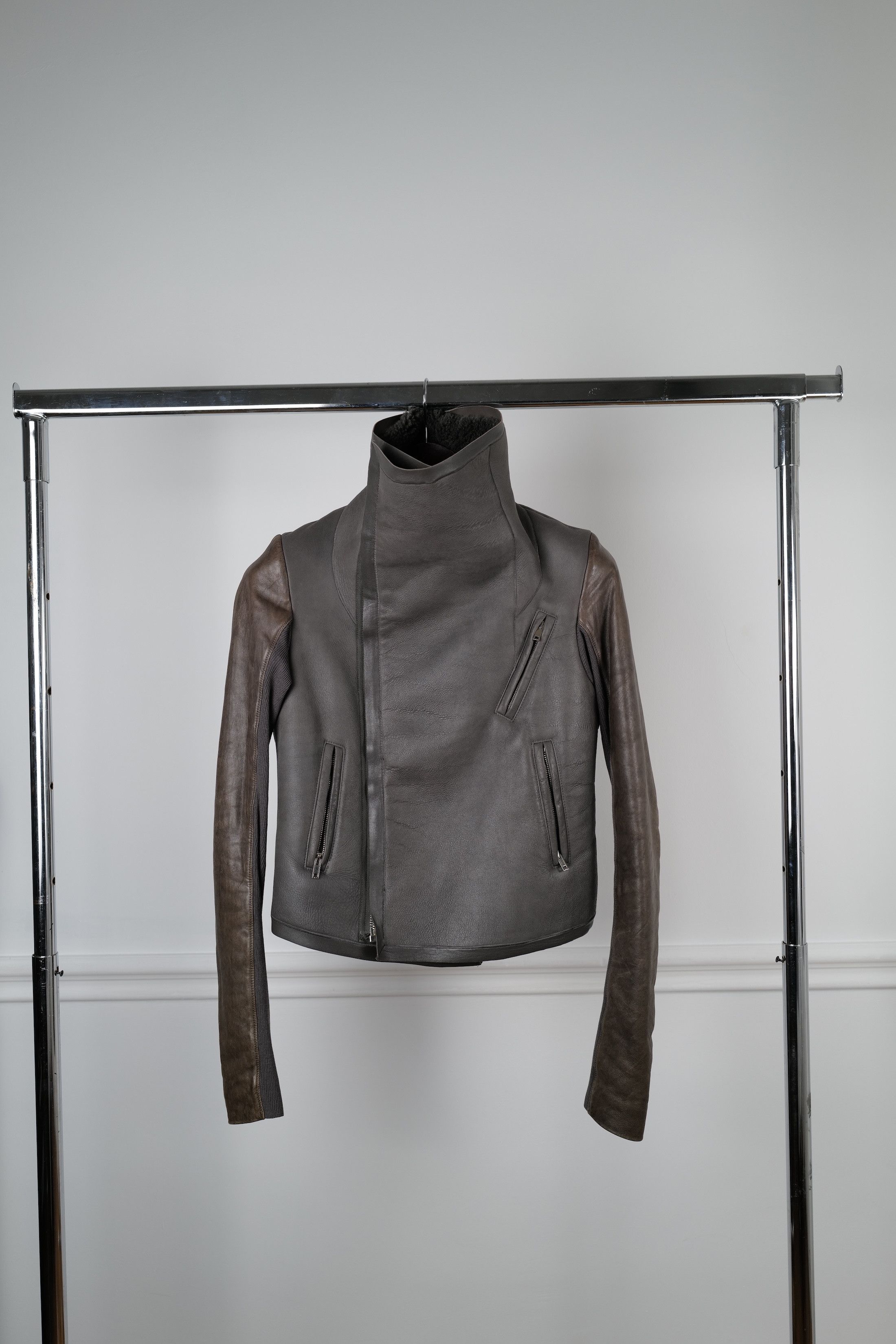 Rick Owens rick owens shearing leather jacket Size M / US 6-8 / IT 42-44 - 1 Thumbnail