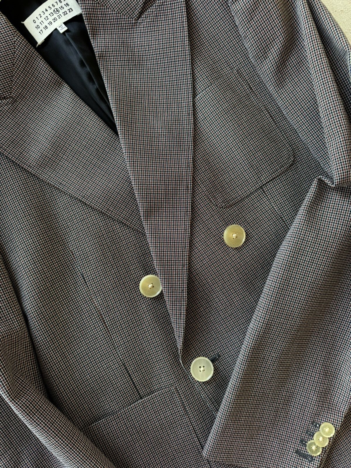 Maison Margiela Maison Margiela double breasted jacket size 48IT Size 38R - 3 Thumbnail