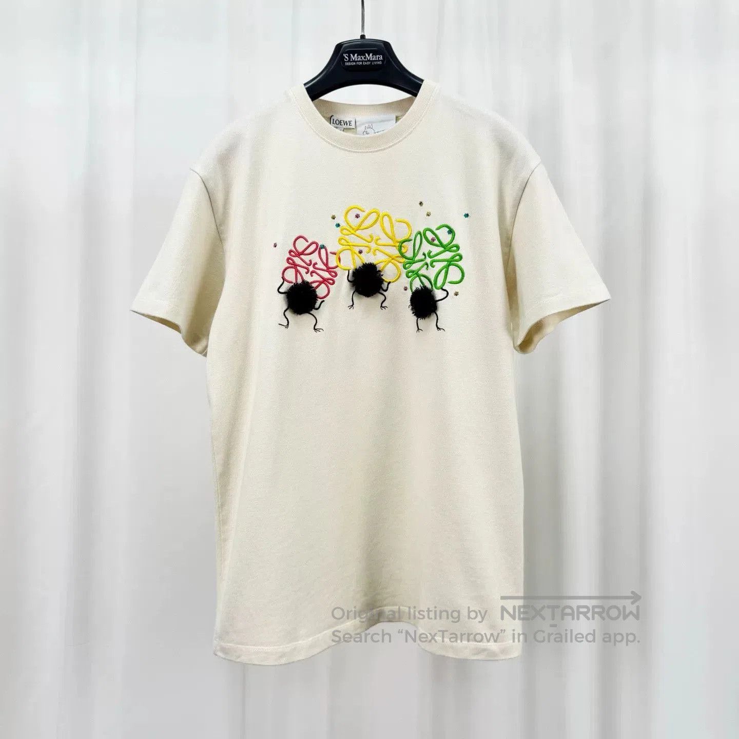 Loewe Loewe Spirited Away Embroidered Logo Short-sleeve. Size XS / US 0-2 / IT 36-38 - 1 Thumbnail
