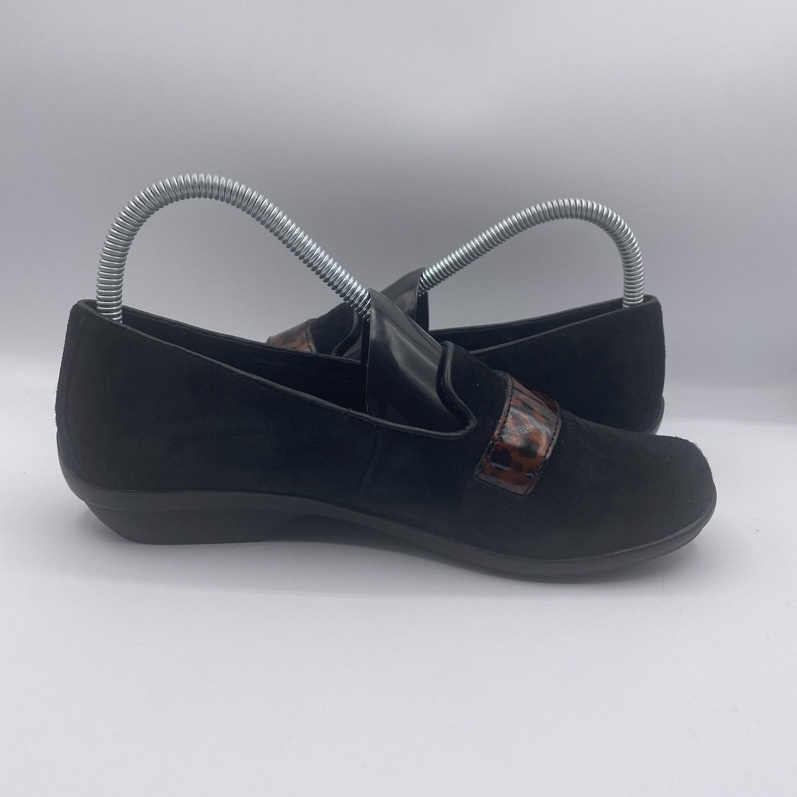 Dansko Dansko Olena Suede Shoes Slip On Black Womens Size US 7 / IT 37 - 5 Thumbnail