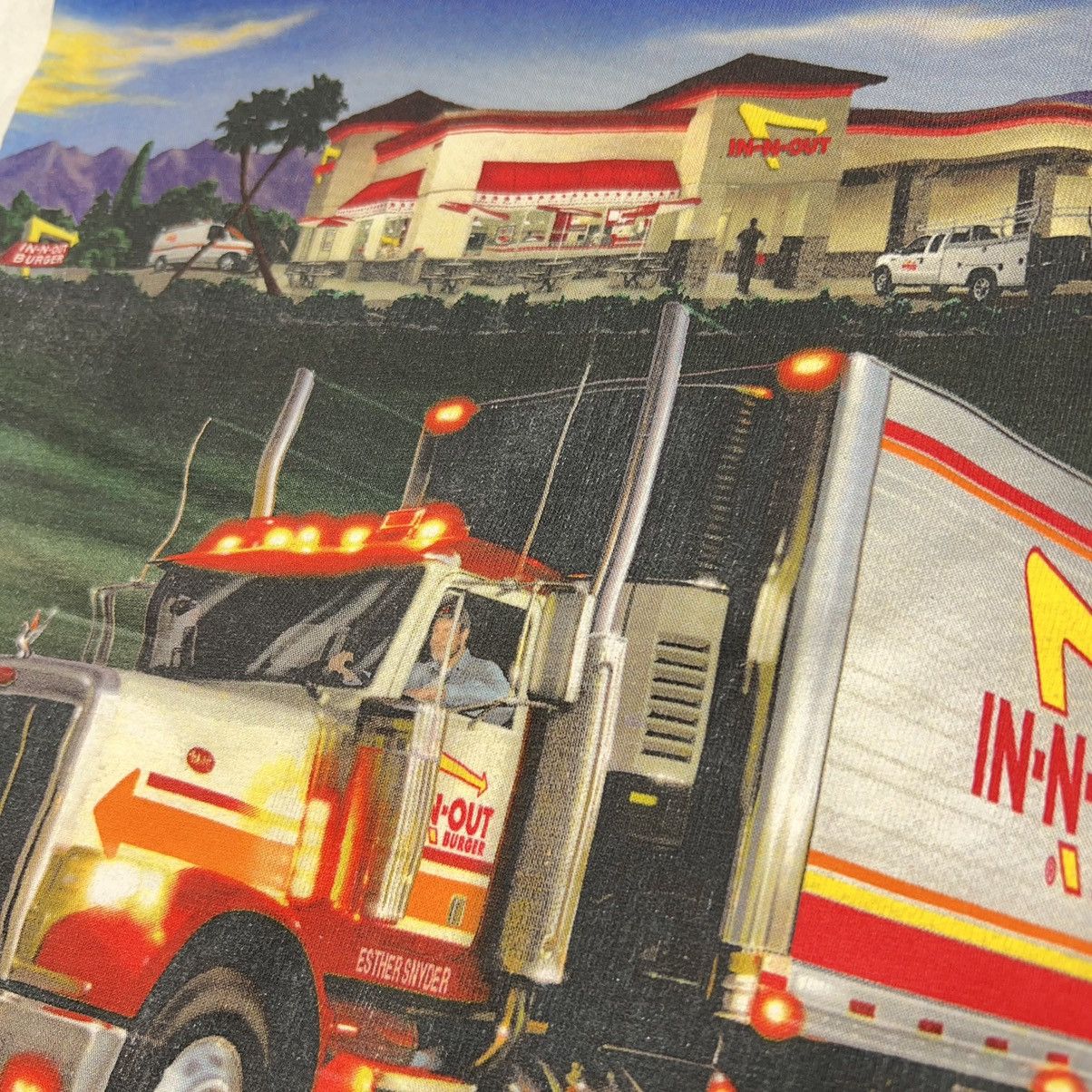 Other In-N-Out Tee Shirt White Las Vegas Truck Car Graphic Size US M / EU 48-50 / 2 - 12 Thumbnail