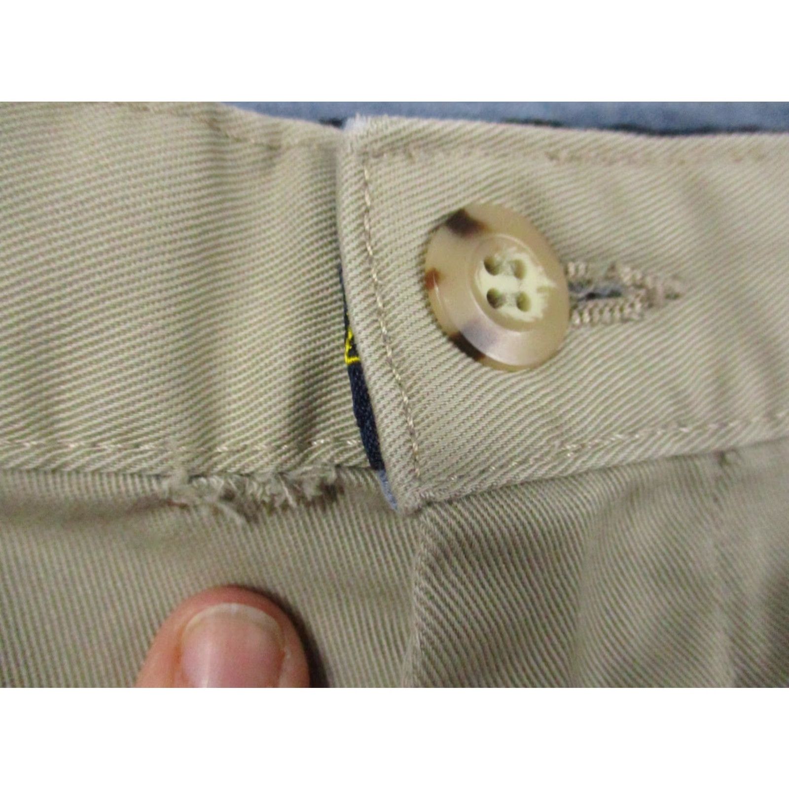 Vintage VINTAGE Beretta Pants Khaki 36x30 Cotton Straight Leg USA Mens Pants Size US 36 / EU 52 - 4 Thumbnail