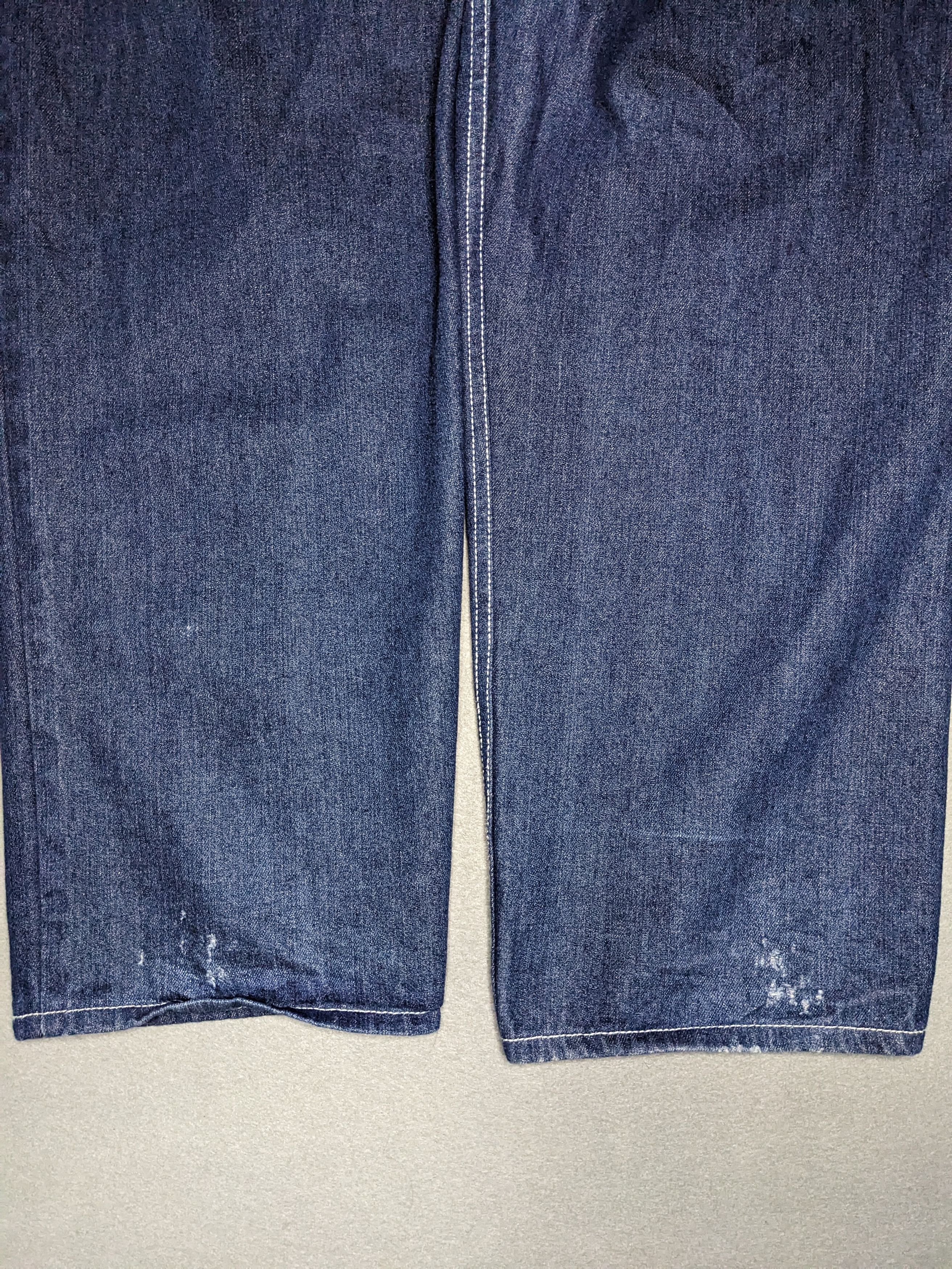 Akademiks VTG Akademiks Jeans Y2K Baggy Denim 44x34 Wide Leg Straight Size US 44 / EU 60 - 4 Thumbnail