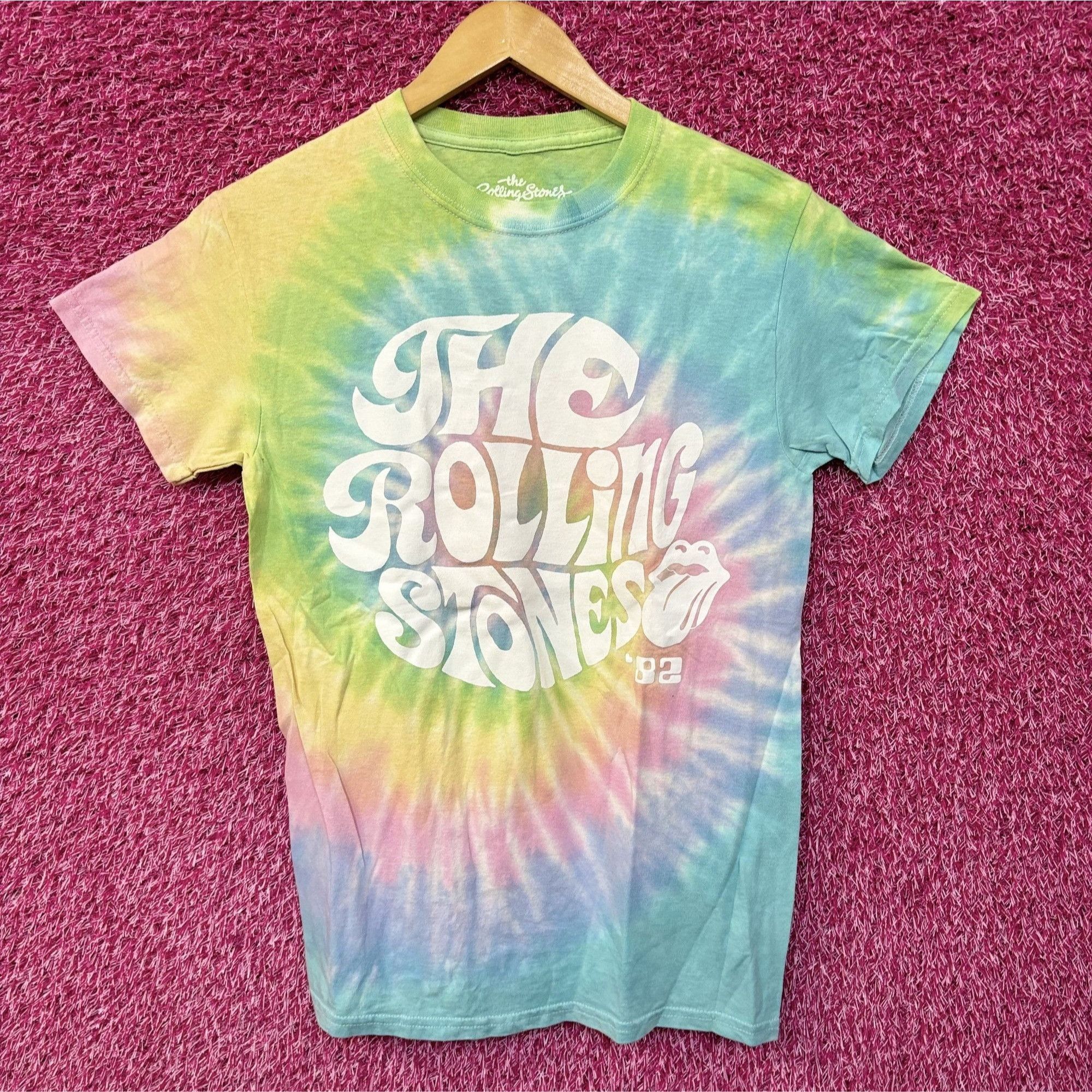 The Rolling Stones The Rolling Stones 1982 Pastel tiedye size small Size US S / EU 44-46 / 1 - 1 Thumbnail