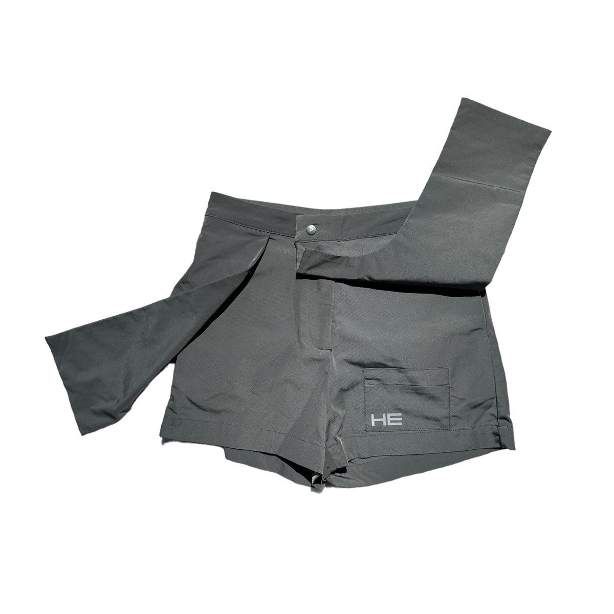 Heliot Emil Double layered panel nylon shorts Size 26" / US 2 / IT 38 - 2 Thumbnail