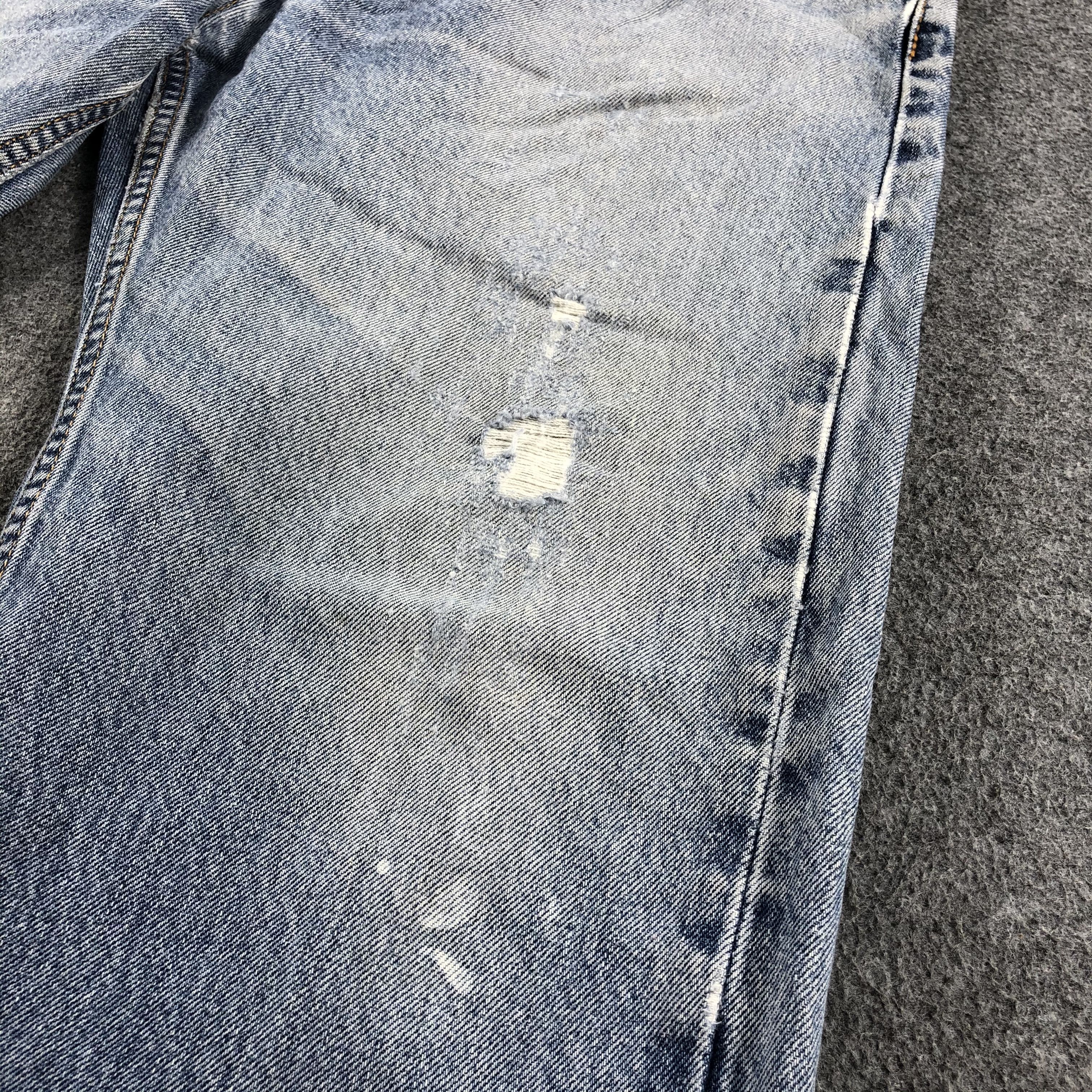 Levi's Vintage Blue Wash Levis 505 Jeans-J2477 Size US 36 / EU 52 - 9 Thumbnail