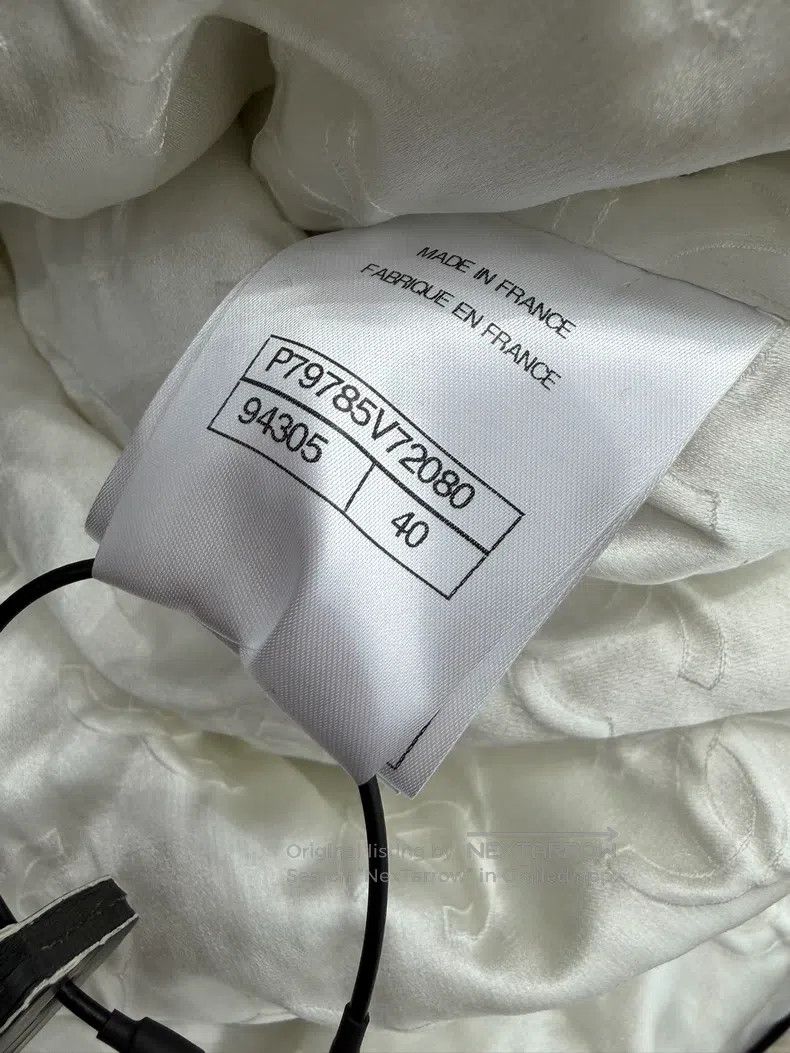 Chanel Chanel High-end handicraft workshop embossed cotton jacket Size S / US 4 / IT 40 - 5 Thumbnail
