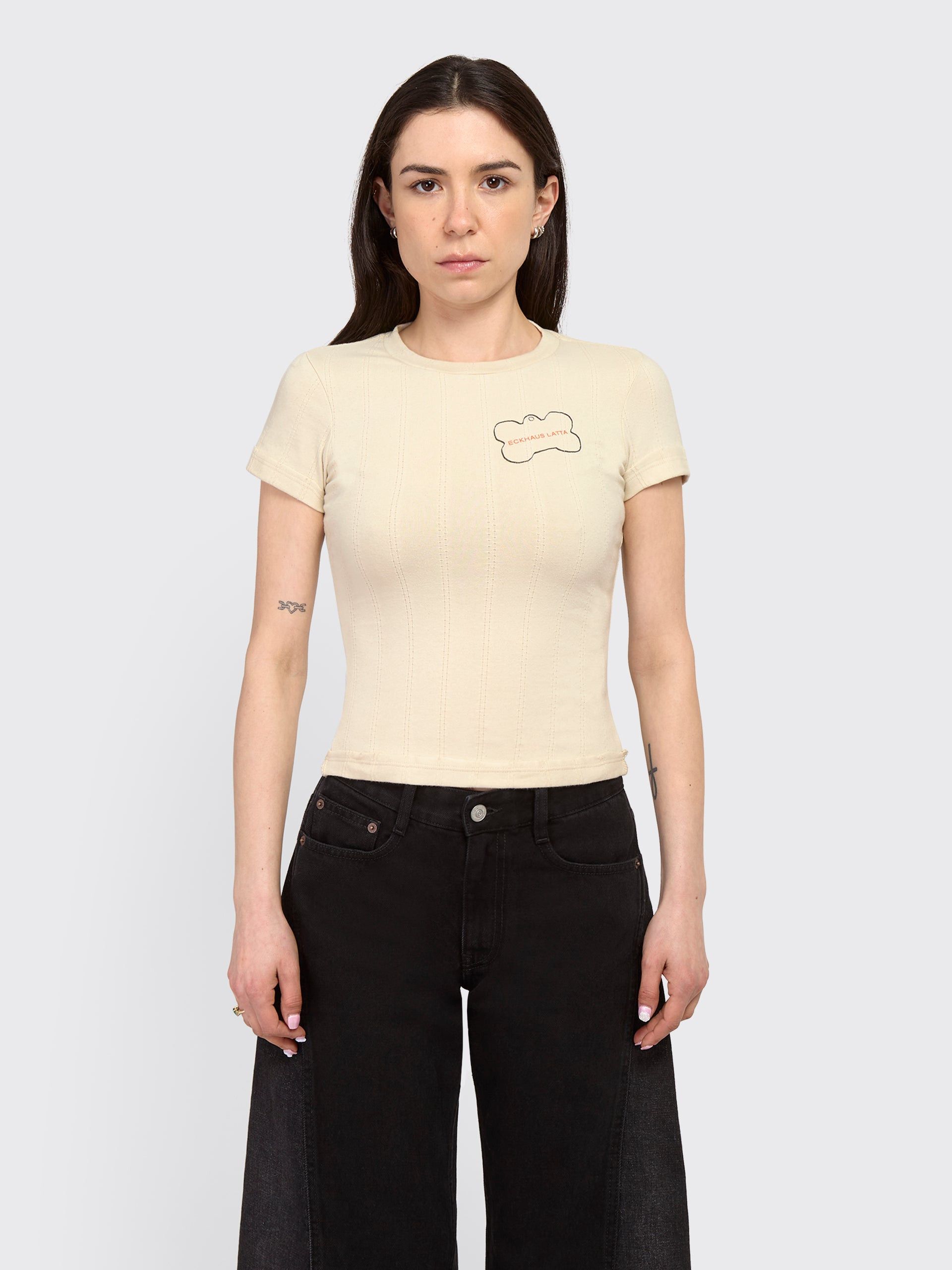 Eckhaus Latta Eckhaus Latta Brutal Baby Tee Size XS / US 0-2 / IT 36-38 - 1 Thumbnail