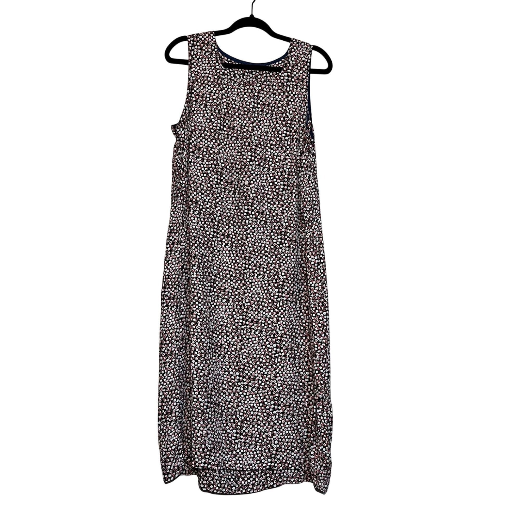 Other HOMEMADE Floral Sleeveless L Midi Dress Boho CottageCore Bus Size L / US 10 / IT 46 - 3 Thumbnail