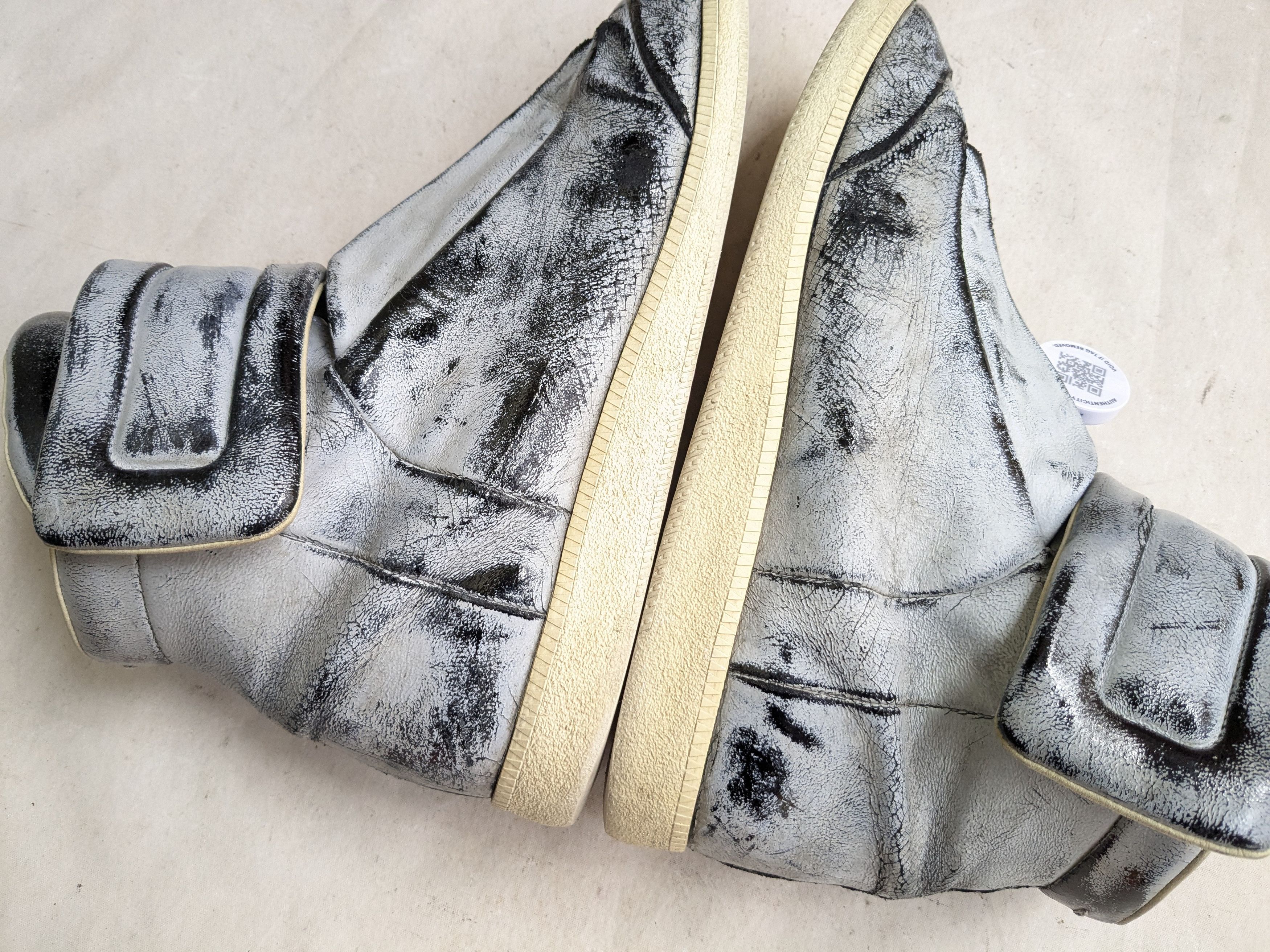 Maison Margiela Maison Margiela Future White 13 46 High Tops Leather Size US 13 / EU 46 - 11 Thumbnail