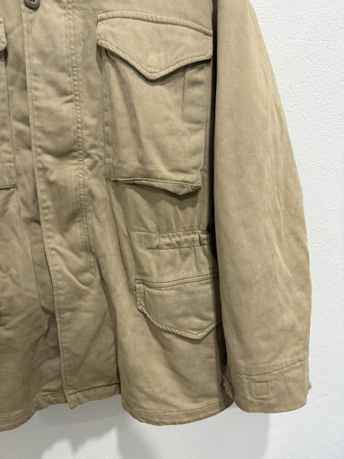 Alpha Industries VINTAGE M65 Field Jacket, Alpha Industries Tan Khaki Rare Size US S / EU 44-46 / 1 - 5 Thumbnail