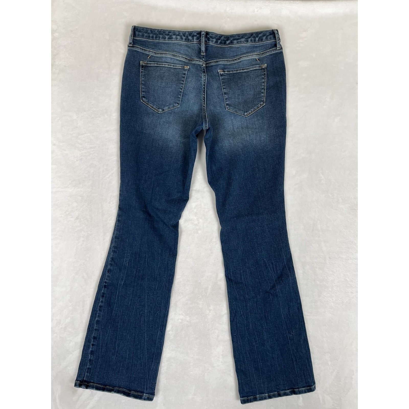 Mossimo Vintage Mossimo Supply Co Women's Denim Jeans Mid Rise Flare Size 30" / US 8 / IT 44 - 9 Thumbnail