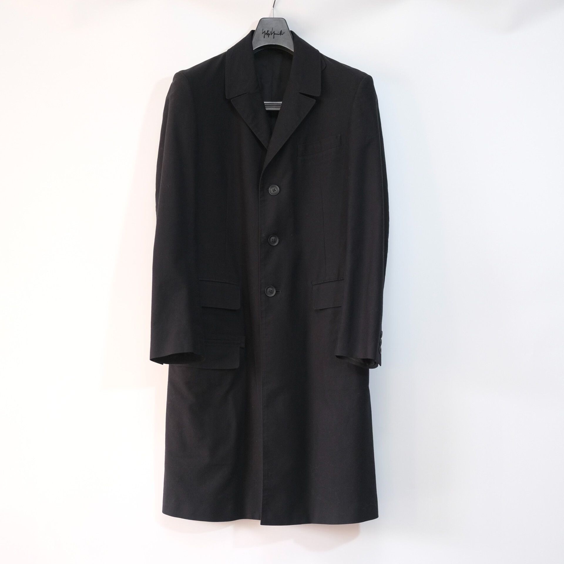 Yohji Yamamoto YOHJI YAMAMOTO Black Doctor Jacket Size US S / EU 44-46 / 1 - 1 Thumbnail