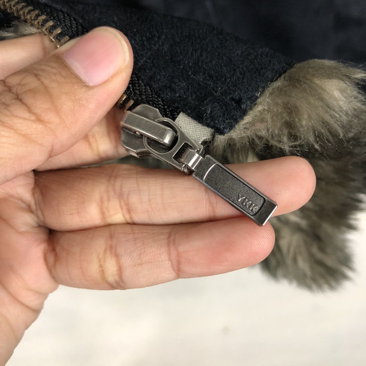 Japanese Brand 📌Vintage Biker Jacket Splendid Satisfaction Fur Bottom Size US L / EU 52-54 / 3 - 17 Thumbnail