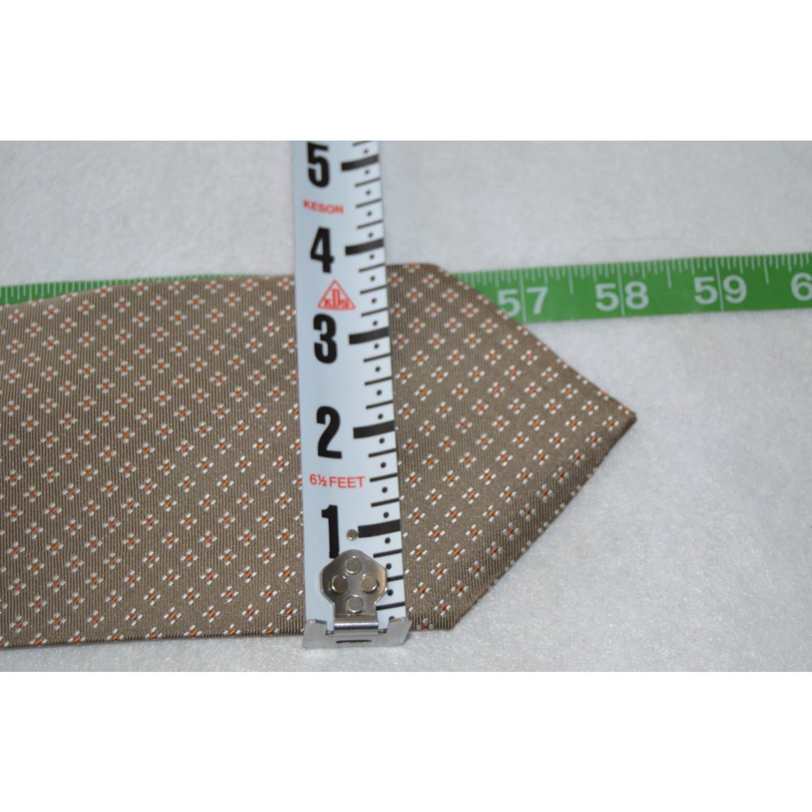 Banana Republic **BANANA REPUBLIC MEN'S BEIGE TIE 3.75 X 58** User: BANANA REPUBLIC MEN'S GEOMETRIC BEIGE TIE 3.75 X 58 Size ONE SIZE - 6 Thumbnail
