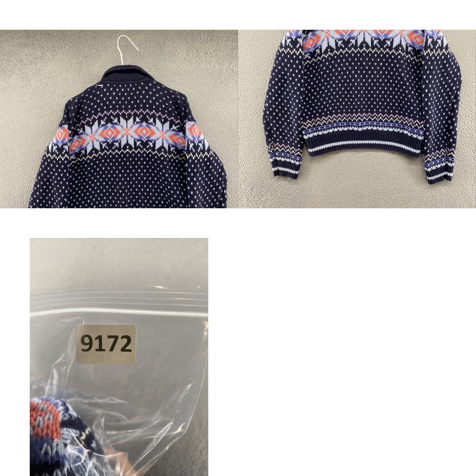 Vintage VINTAGE Paris Sport Club Women's Ramie Cotton 1/4 Zip Sweater Nordic Size L Isle Size L / US 10 / IT 46 - 8 Thumbnail