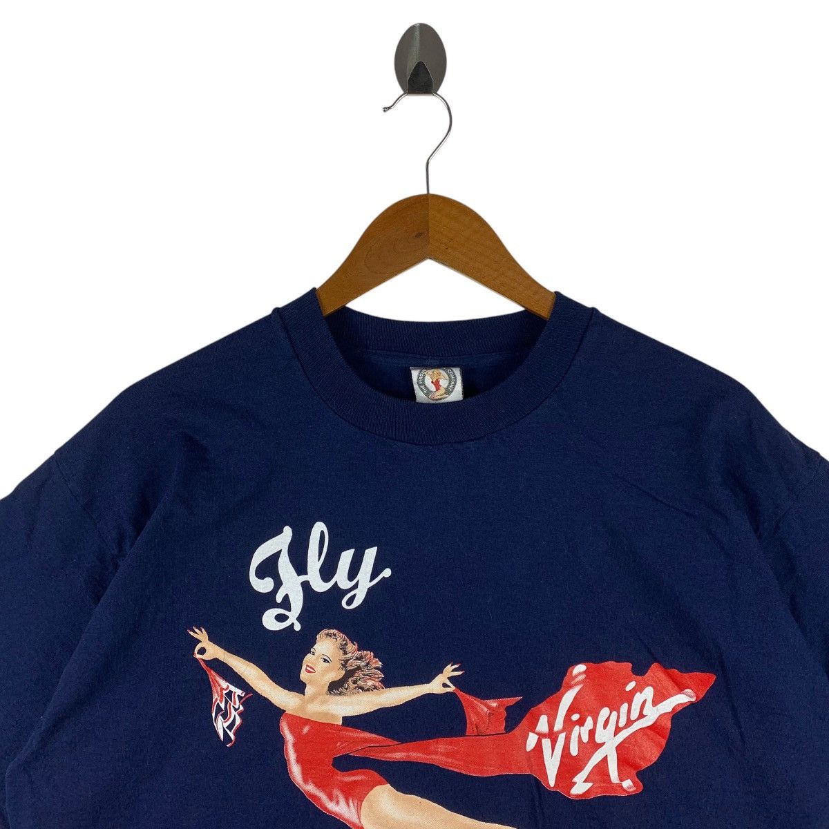 Other Vintage deadstock VIRGIN Atlantic women printed tee Size US L / EU 52-54 / 3 - 2 Thumbnail