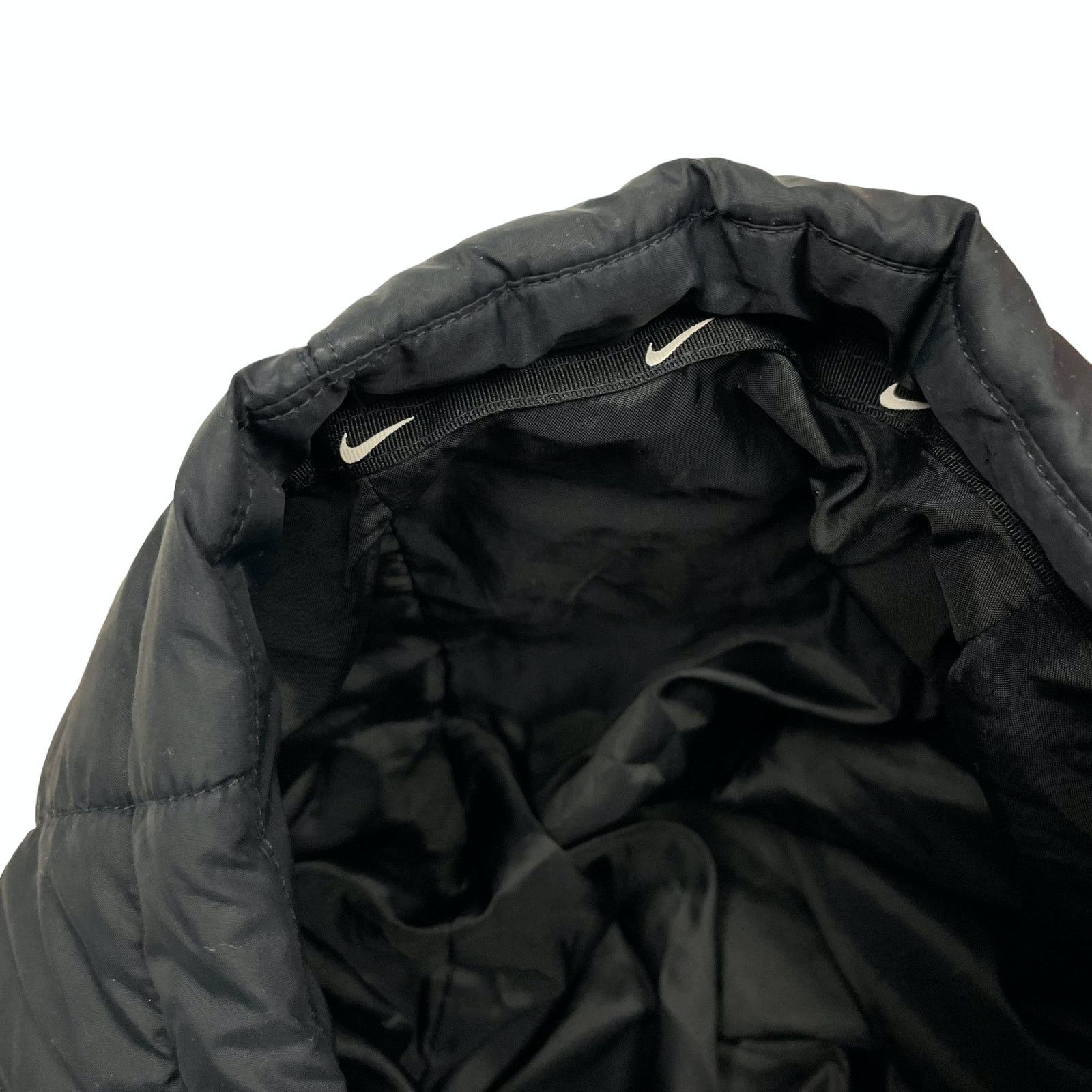 Nike Nike Women's Black Long Sleeve Hooded Puffer Jacket XS Size XS / US 0-2 / IT 36-38 - 14 Thumbnail