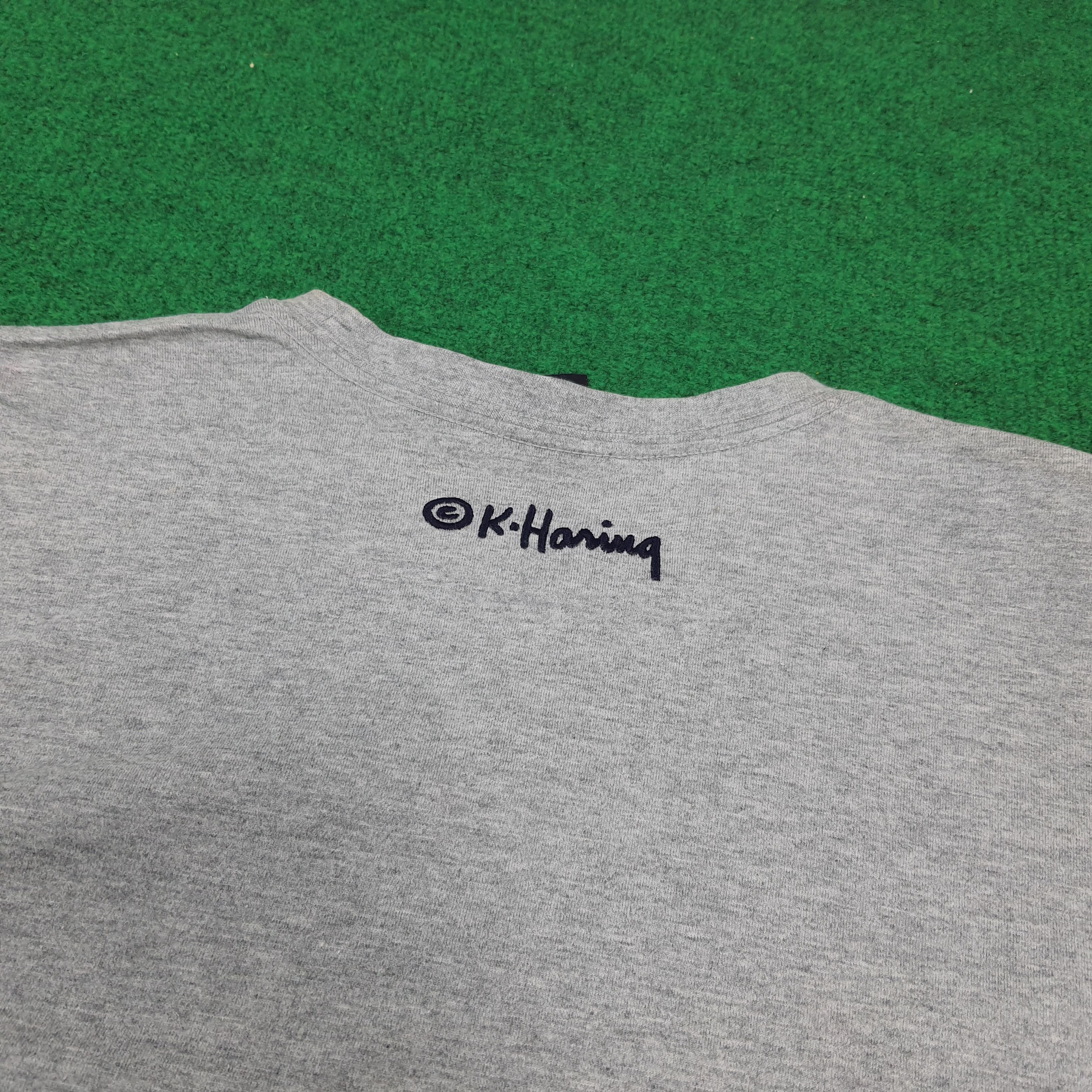Keith Haring Vintage Keith Haring Doodles Art Streetwear Tshirt C299N69 Size US M / EU 48-50 / 2 - 6 Thumbnail